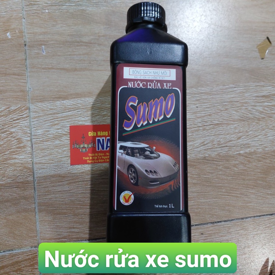 [HCM]Nước rửa xe cao cấp SUMO Wash & Wax 1 Lít