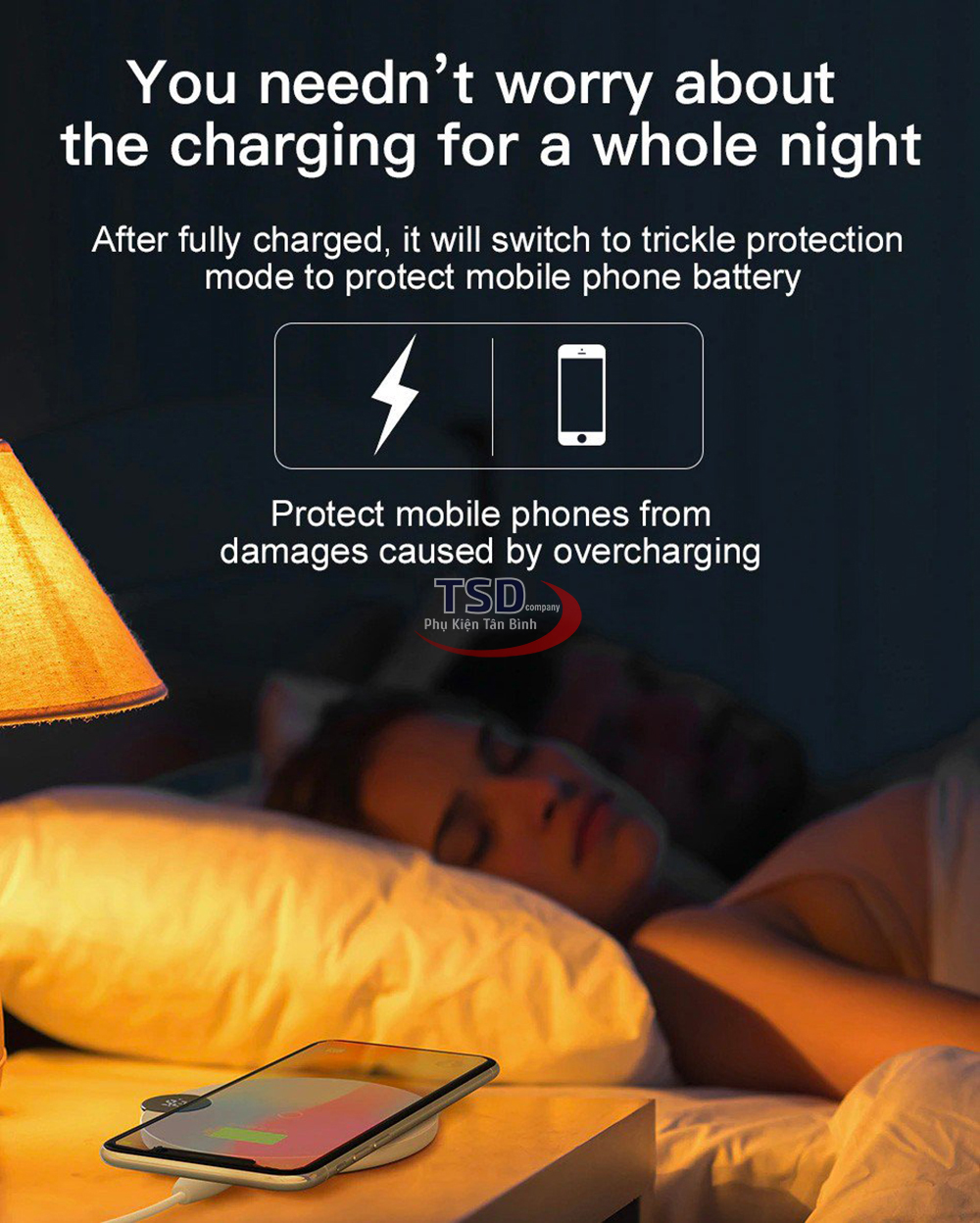[HCM]Đế Sạc Nhanh Không Dây Baseus Digital LED Display ( Qi Wireless Quick Charger )