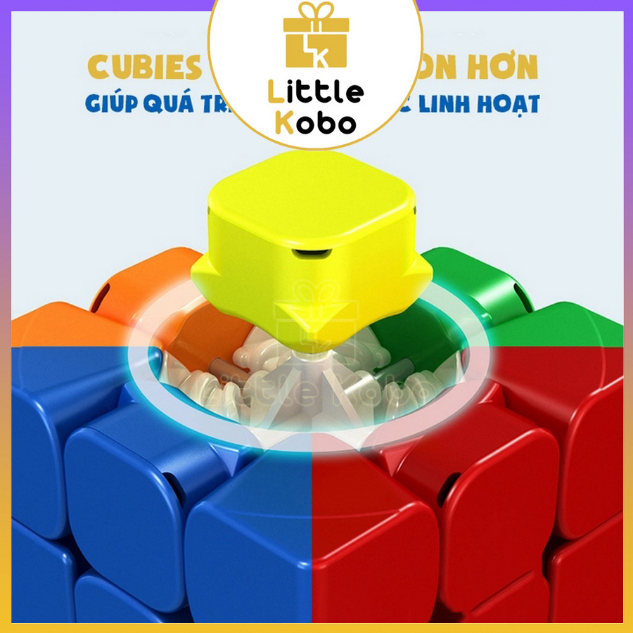 Rubik 3x3 MoYu RS3M 2020 2021 Maglev MF3RS3 M Rubic Nam Châm 3 Tầng Stickerless Đồ Chơi Trí Tuệ Trẻ Em Phát Triển Tư Duy