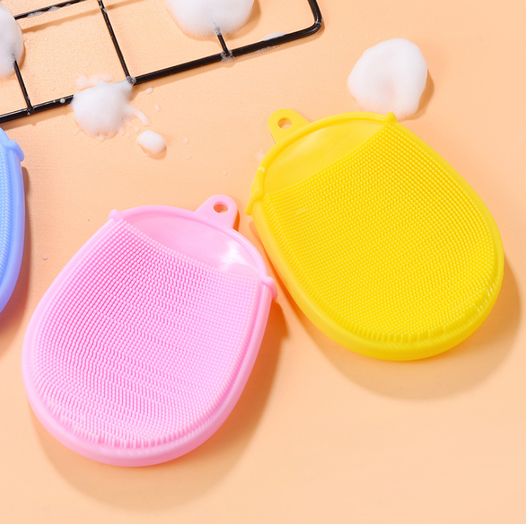 Miếng silicon tắm, gội cao cấp cho bé