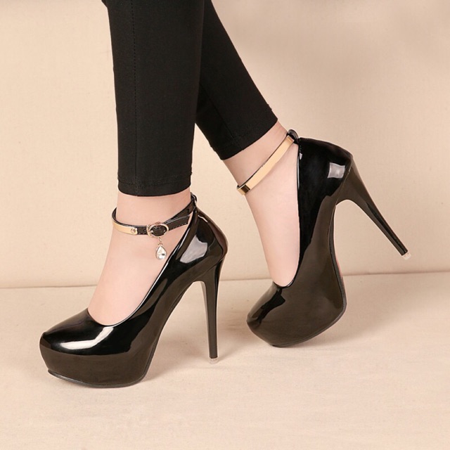 Giày cao gót nữ đế đúp 12cm