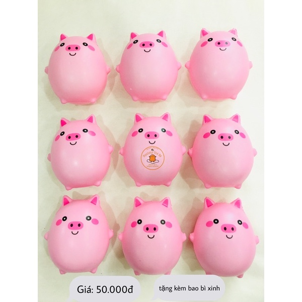 Đồ chơi Squishy thú ú chậm tăng giá rẻ dễ thương kèm bao bì
