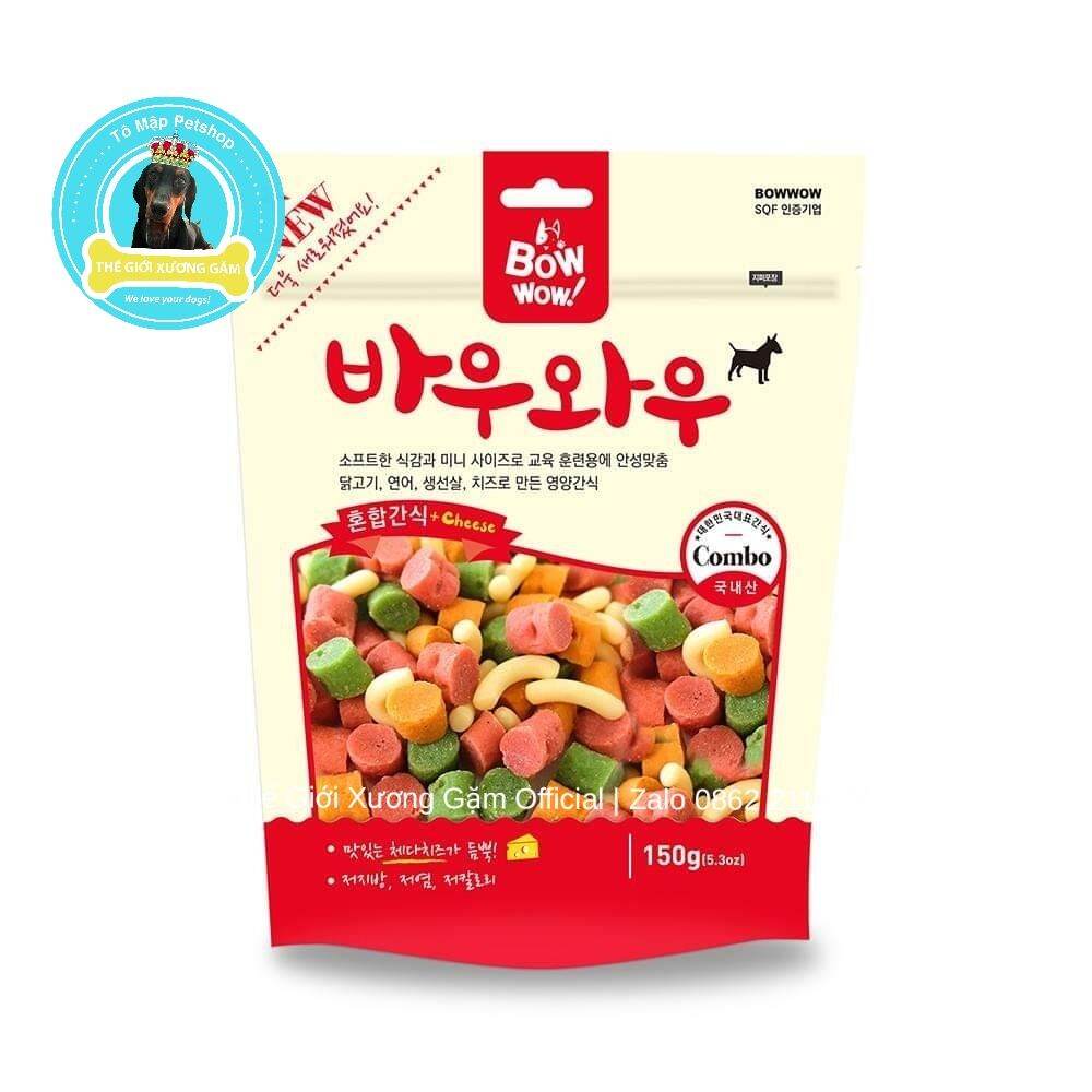 [HCM] SNACK HỖN HỢP BOW WOW BOWWOW CHO CHÓ