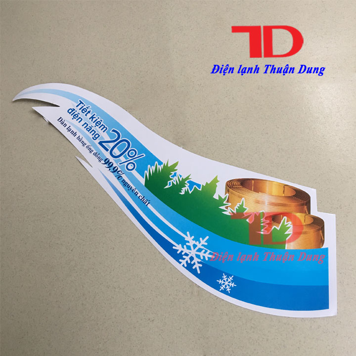 Tem tủ đông SANAKY loại lớn mẫu 4
