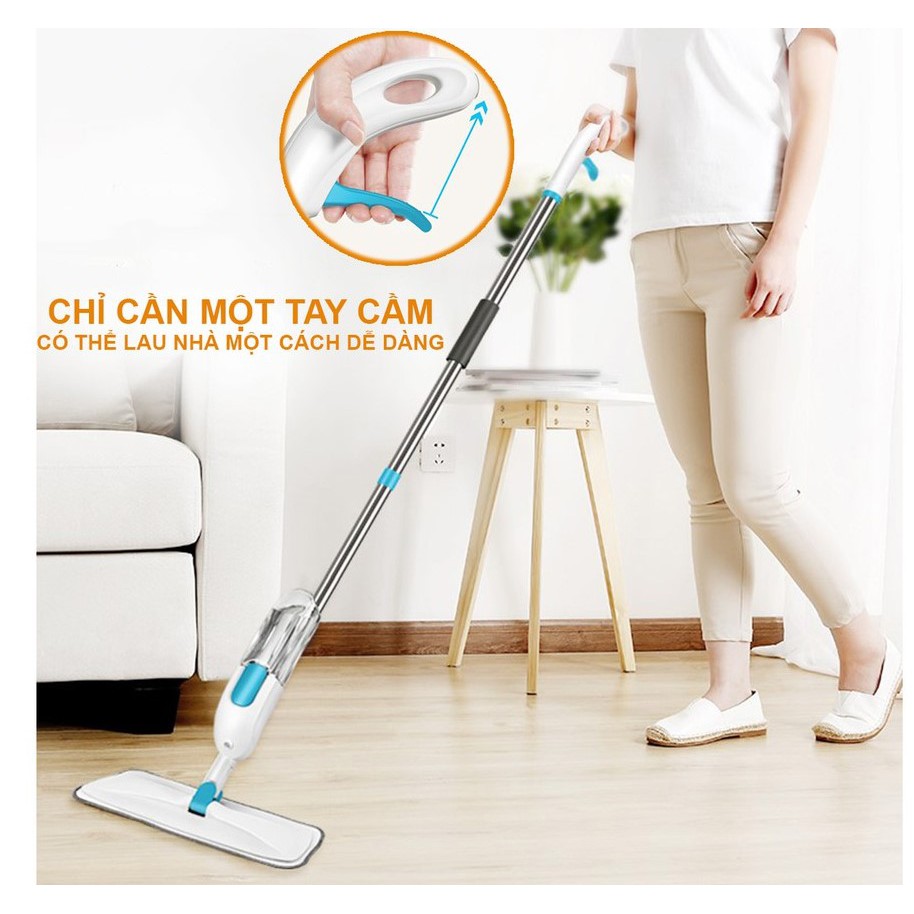 [LOCK&LOCK CHÍNH HÃNG] Cây lau nhà Lock&Lock dạng xịt nước ETM461