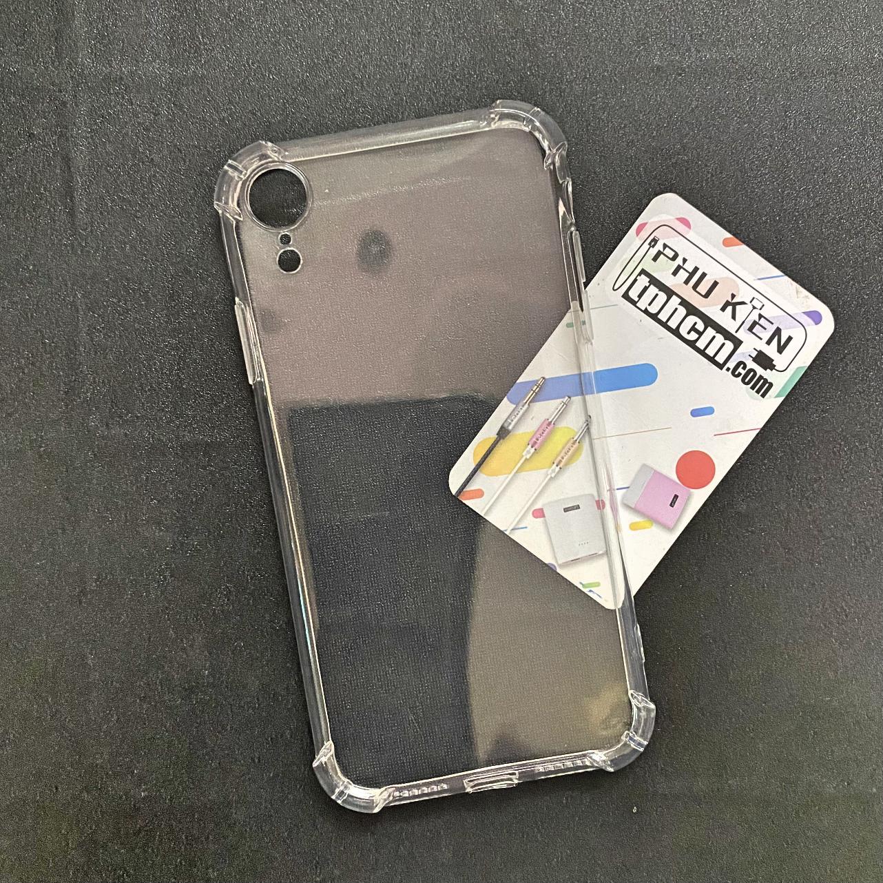 Ốp lưng iPhone XR dẻo Trong suốt Chống sốc