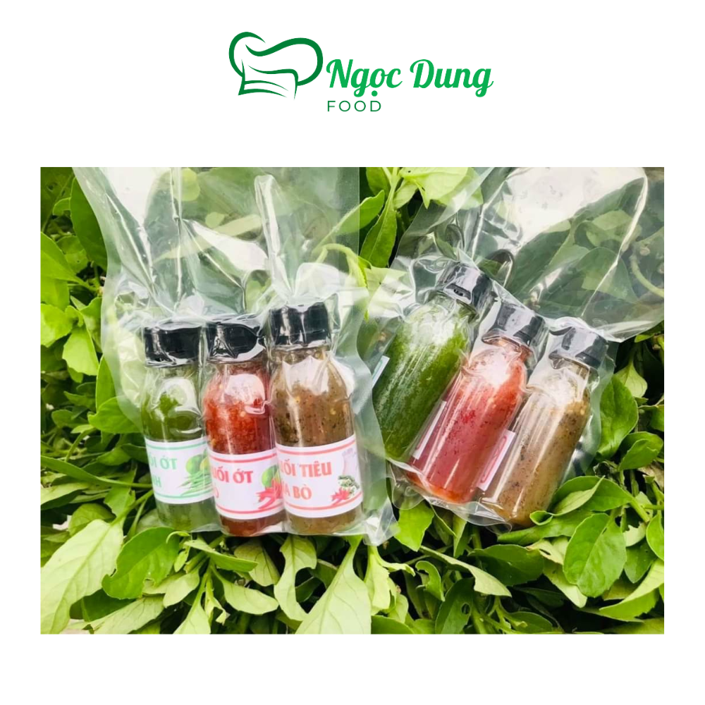 Set nước chấm hải sản 3 vị 3 chai mỗi chai 100ml