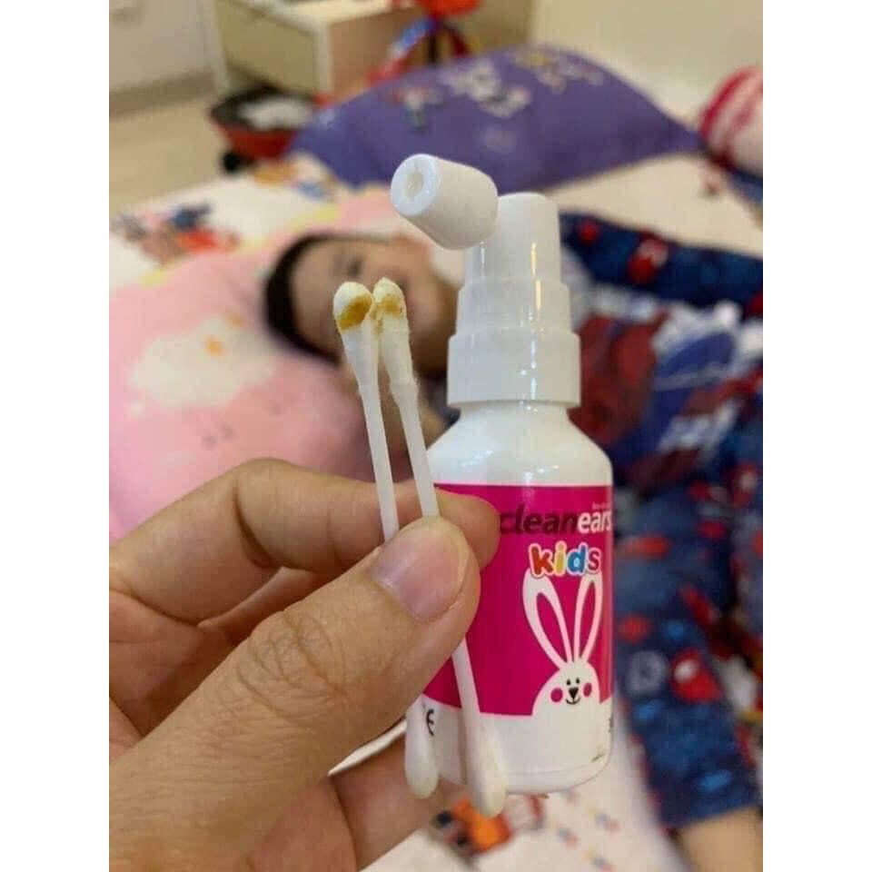 [Date new] Xịt Tan Ráy Tai Cho Bé Cleanears Kids 30ml