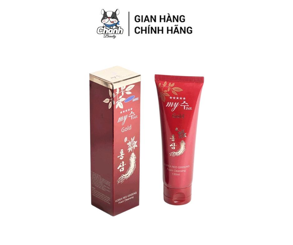 Sửa Rửa Mặt Sâm My Gold Hàn Quốc