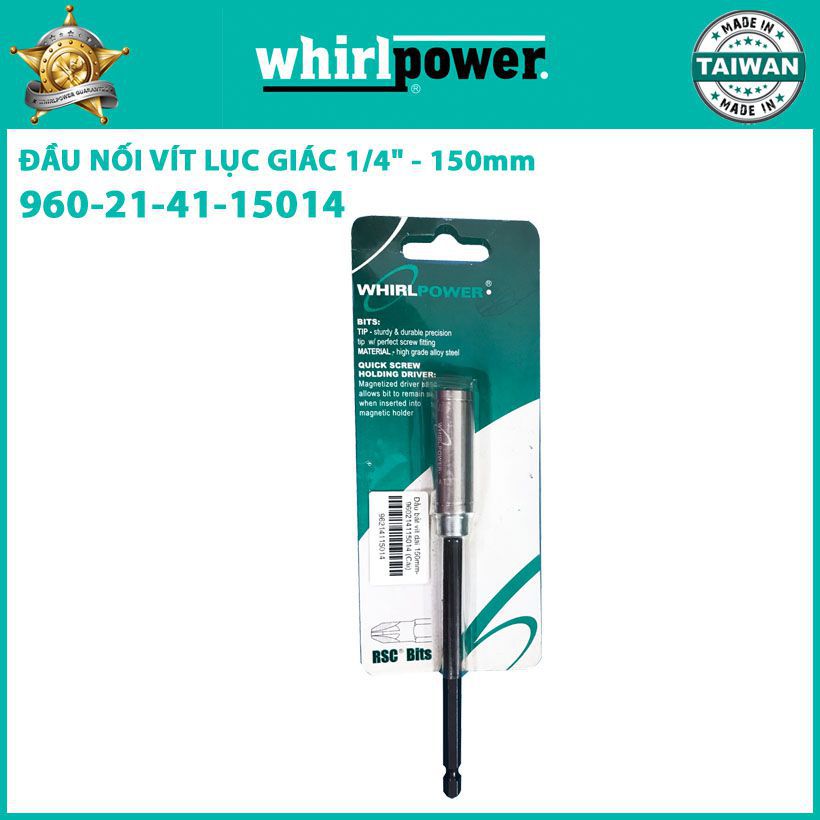 Đầu nối vít lục giác Whirlpower