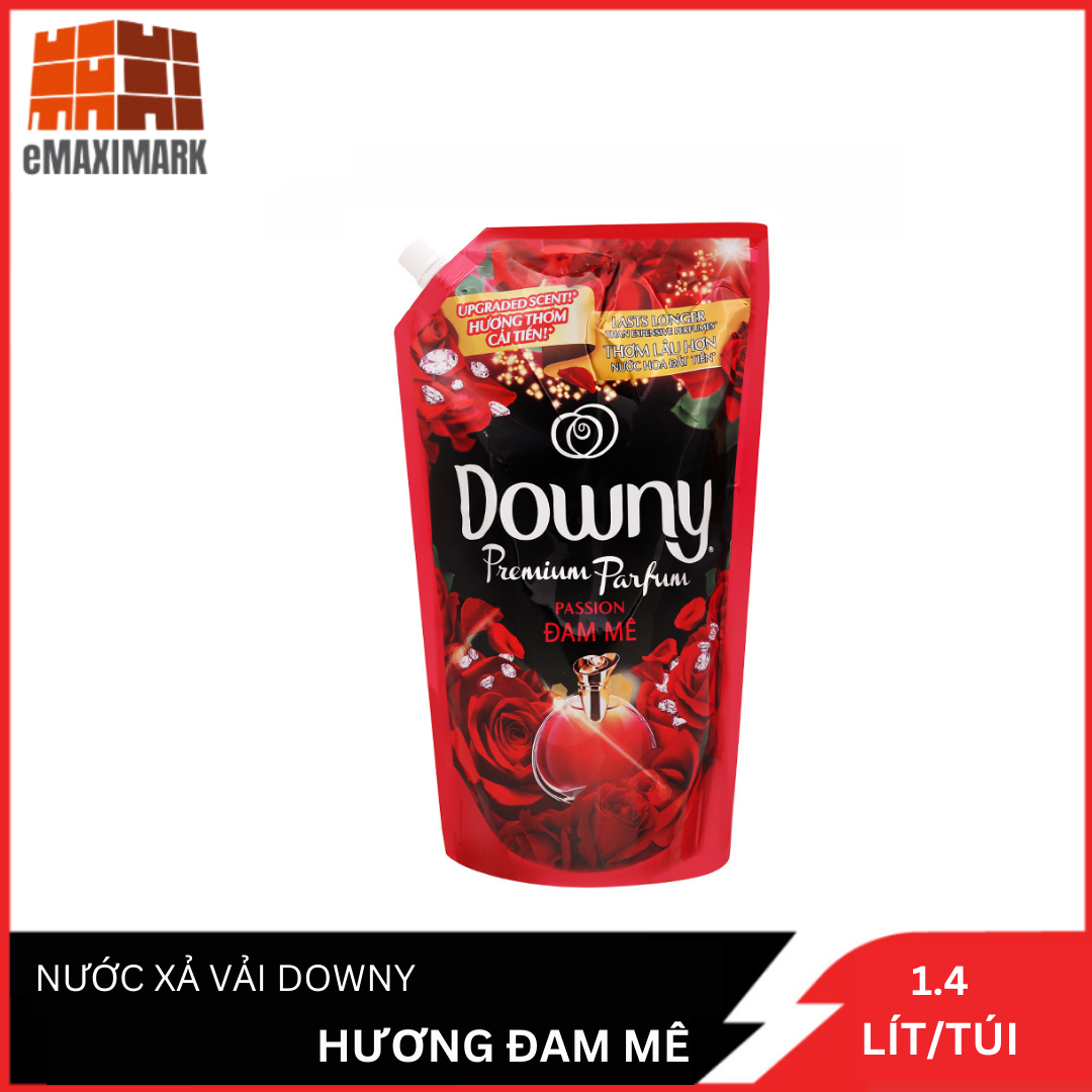 Nước Xả Vải Downy Đam Mê Túi 1.4L