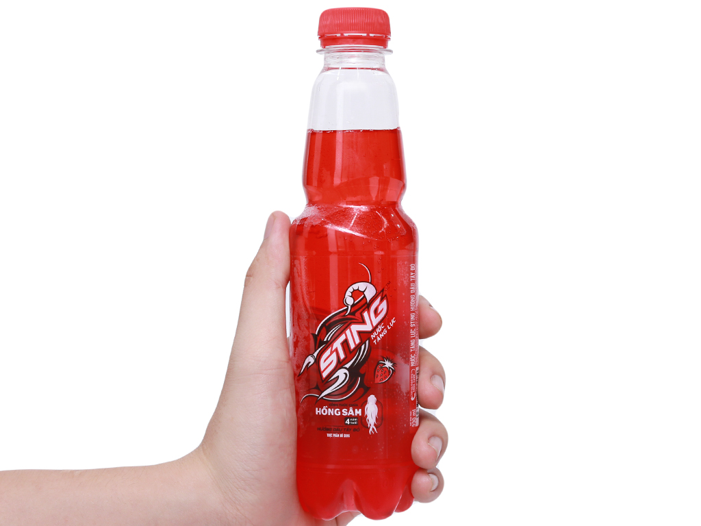 [HCM] Lốc 6 Chai Sting Dâu 330ml - Date Mới