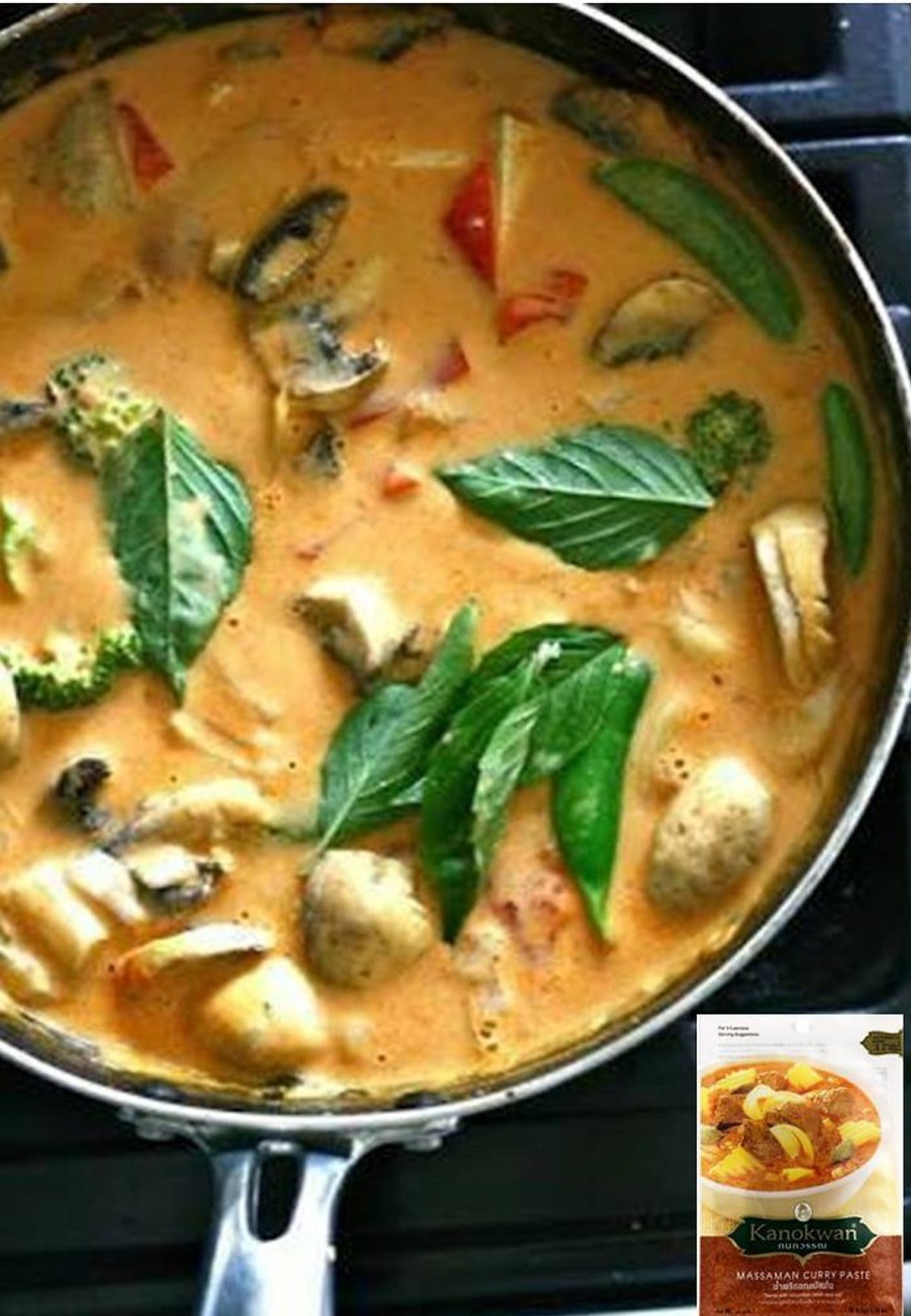 Cà ri bò Massaman 50g Kanokwan [Date T6/2026]