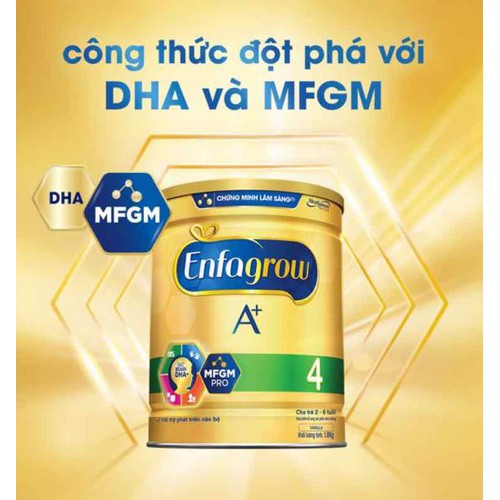 Sữa bột EnfaGrow 4 830g