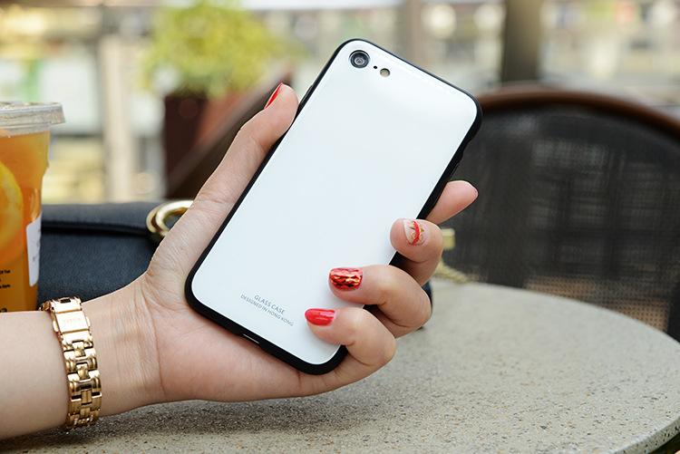 Ốp Lưng Kính Cường Lực IPhone 5/5s, 6/6s, 6/6s Plus, 7/8, 7/8 Plus