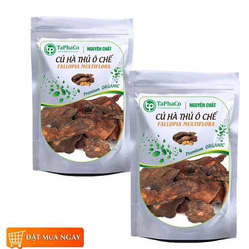 Củ hà thù ô đã sơ chế sấy khô 500g - Thảo Dược Tấn Phát