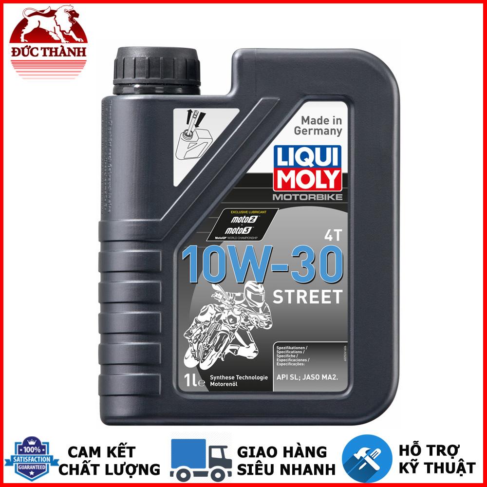 Nhớt xe máy số Liqui Moly Motorbike Street 4T 10W30 2526 1 lít