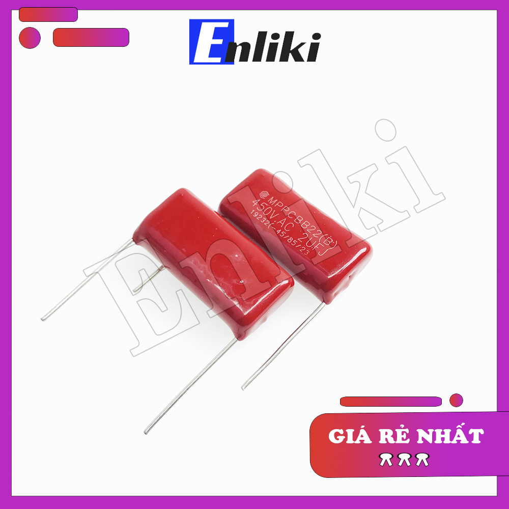 Tụ 2uF MPPCBB22 450VAC 32mm
