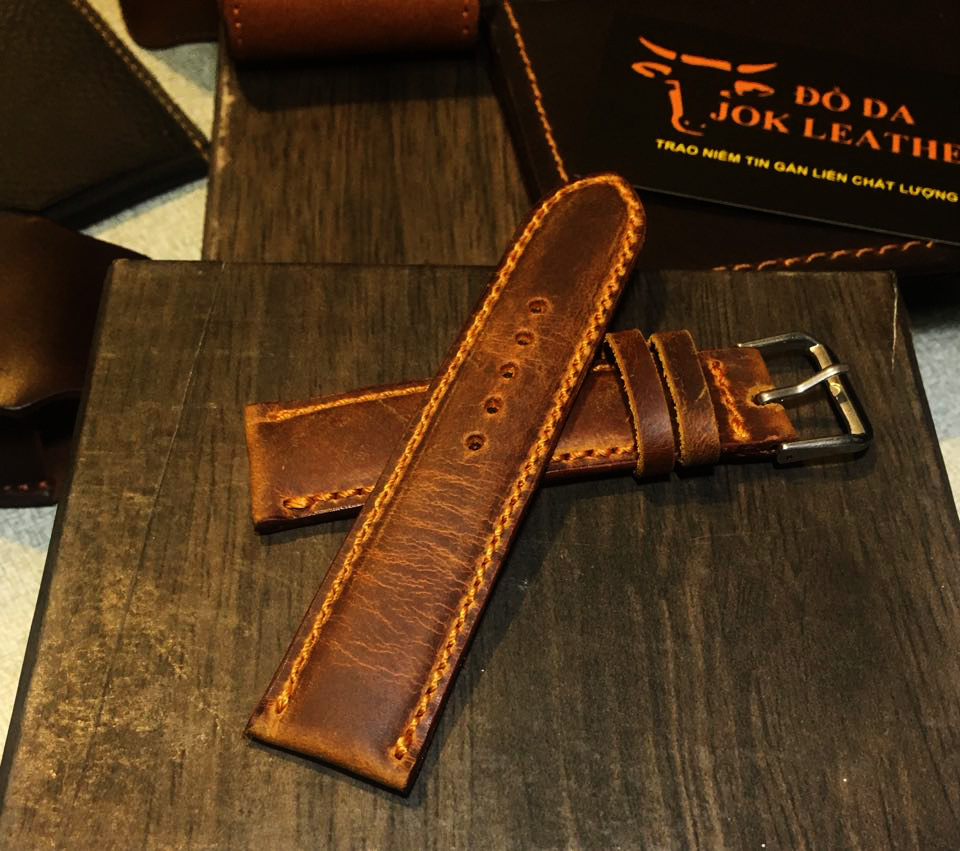 [HCM]DÂY ĐỒNG HỒ DA BÒ SÁP
