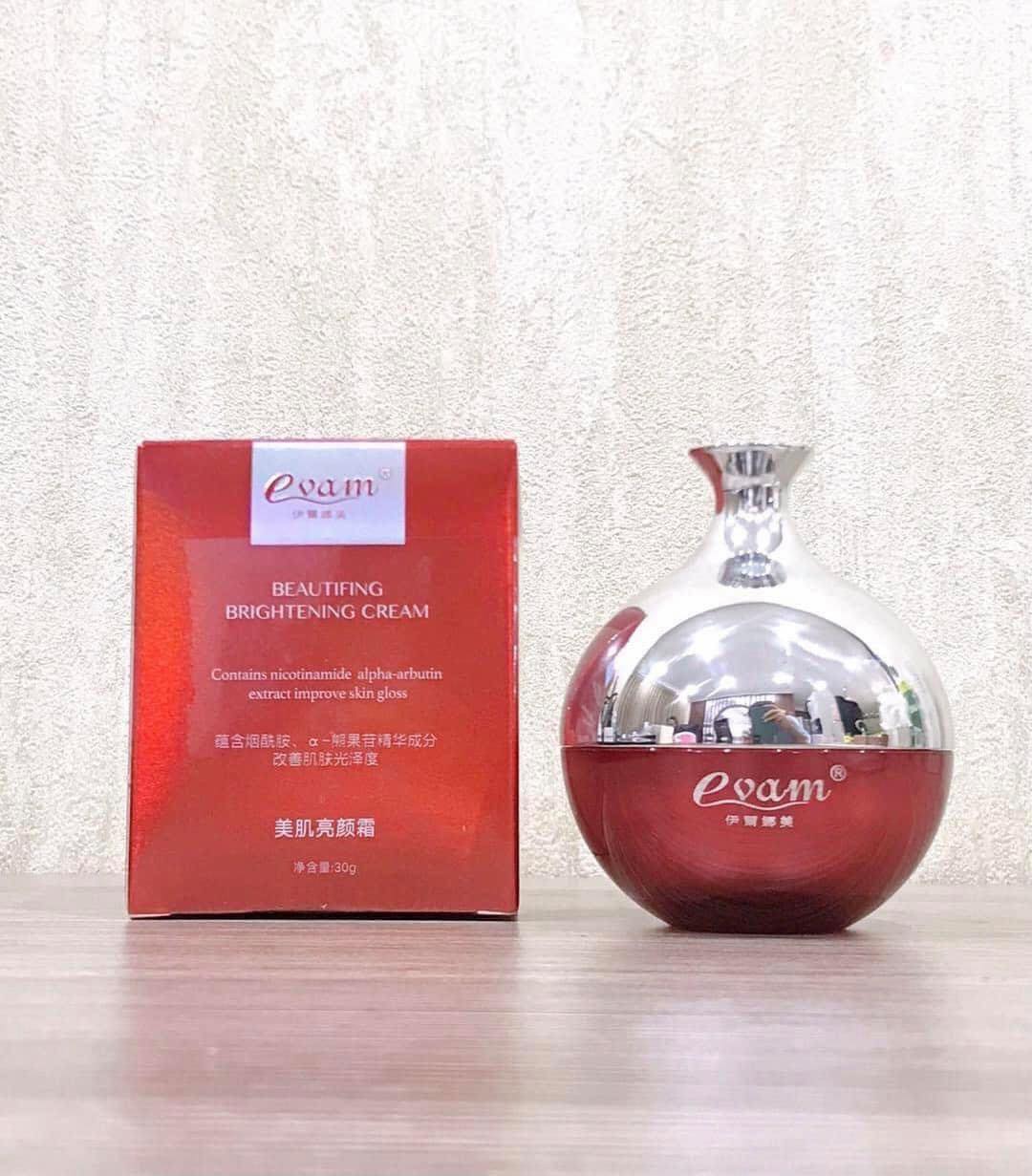 [HCM]Kem Dưỡng Trắng Da Tuyết Sứ EVAM