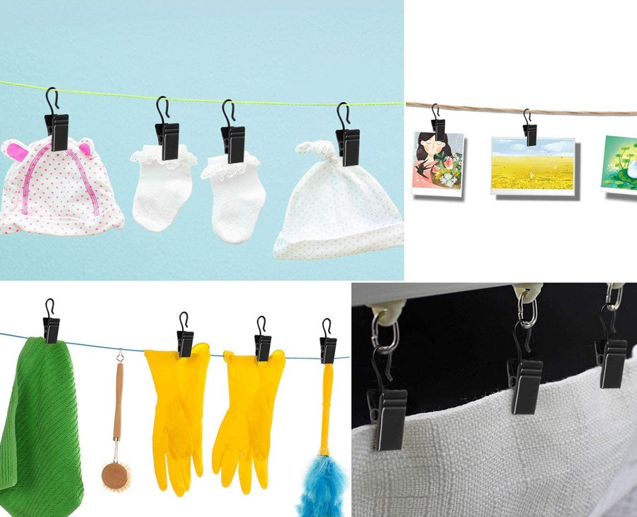 Kẹp treo rèm - kẹp mini tiện dụng