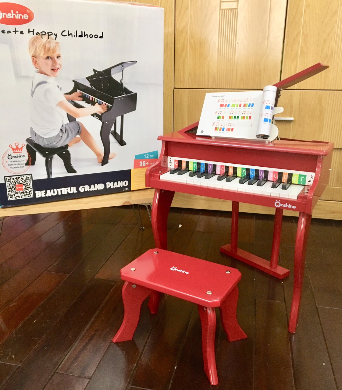 Đàn piano gỗ cao cấp cho Bé