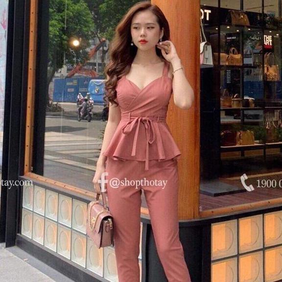 Set Trang Phục Áo Peplum (Kèm mút ngực)