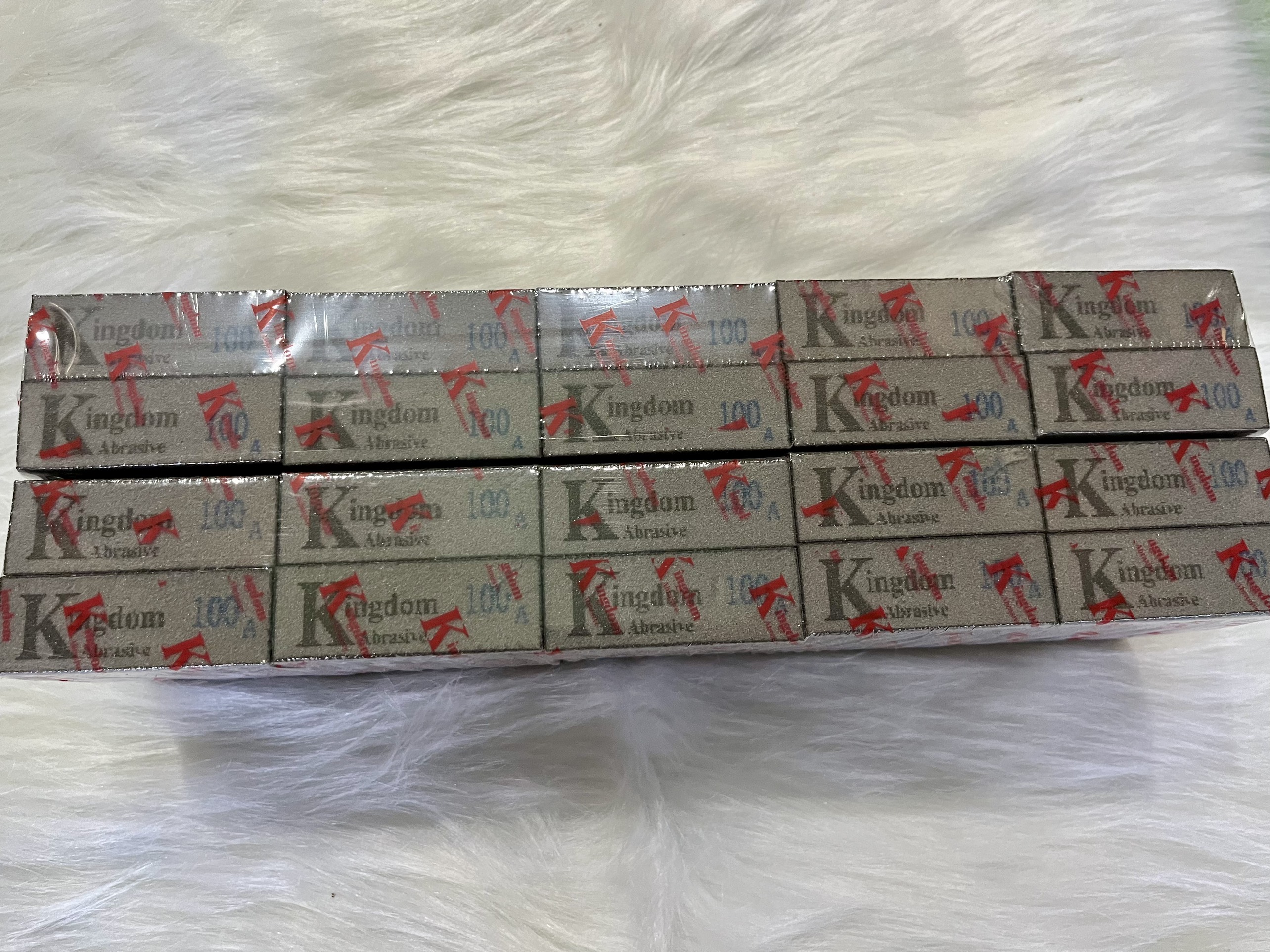 Cước Nhám Kingdom Chùi Chén Dĩa - Hạt Nhám Mịn - Cây 10 Cục