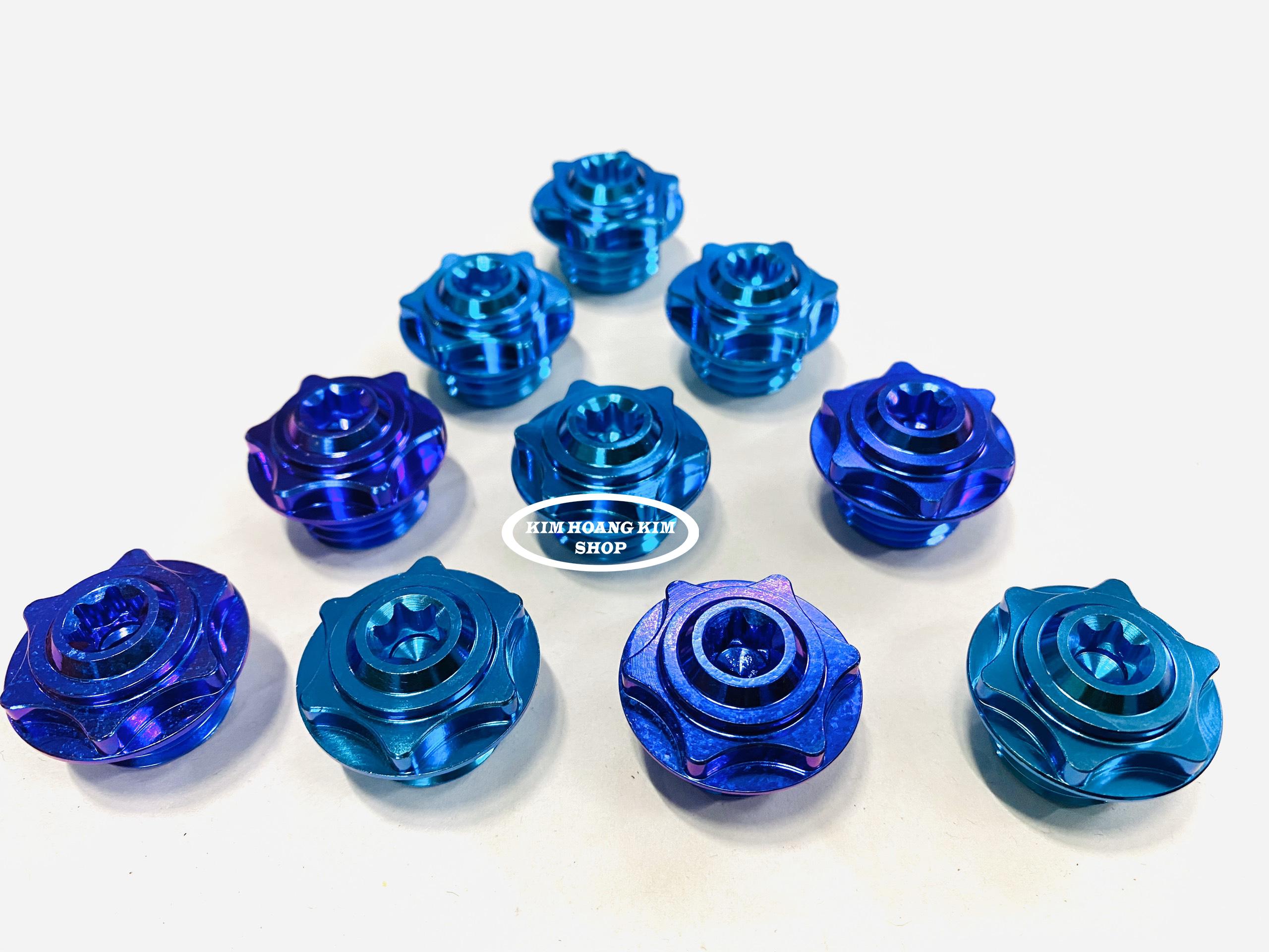 Ốc nắp nhớt Gr5 Titan cho Yamaha,honda