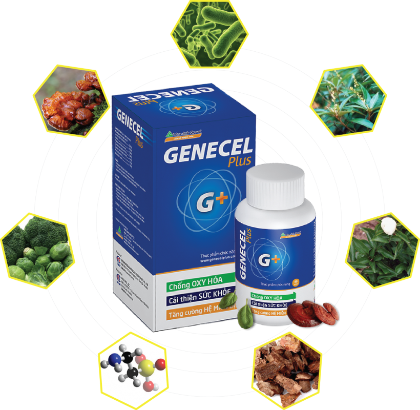 Genecel plus vinalink tăng cường sức đề kháng, gencel plus
