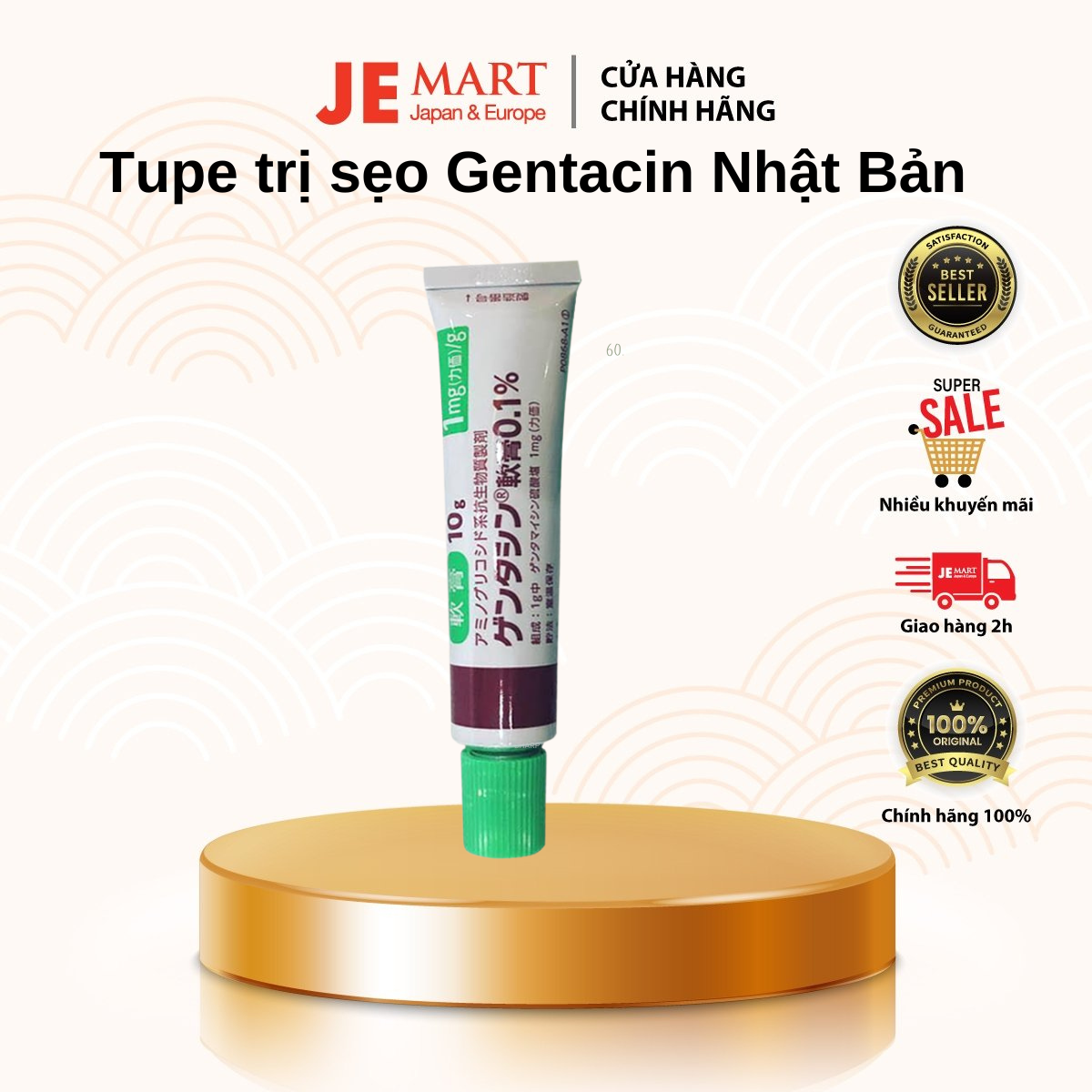 Kem Gentacin Nhật Bản