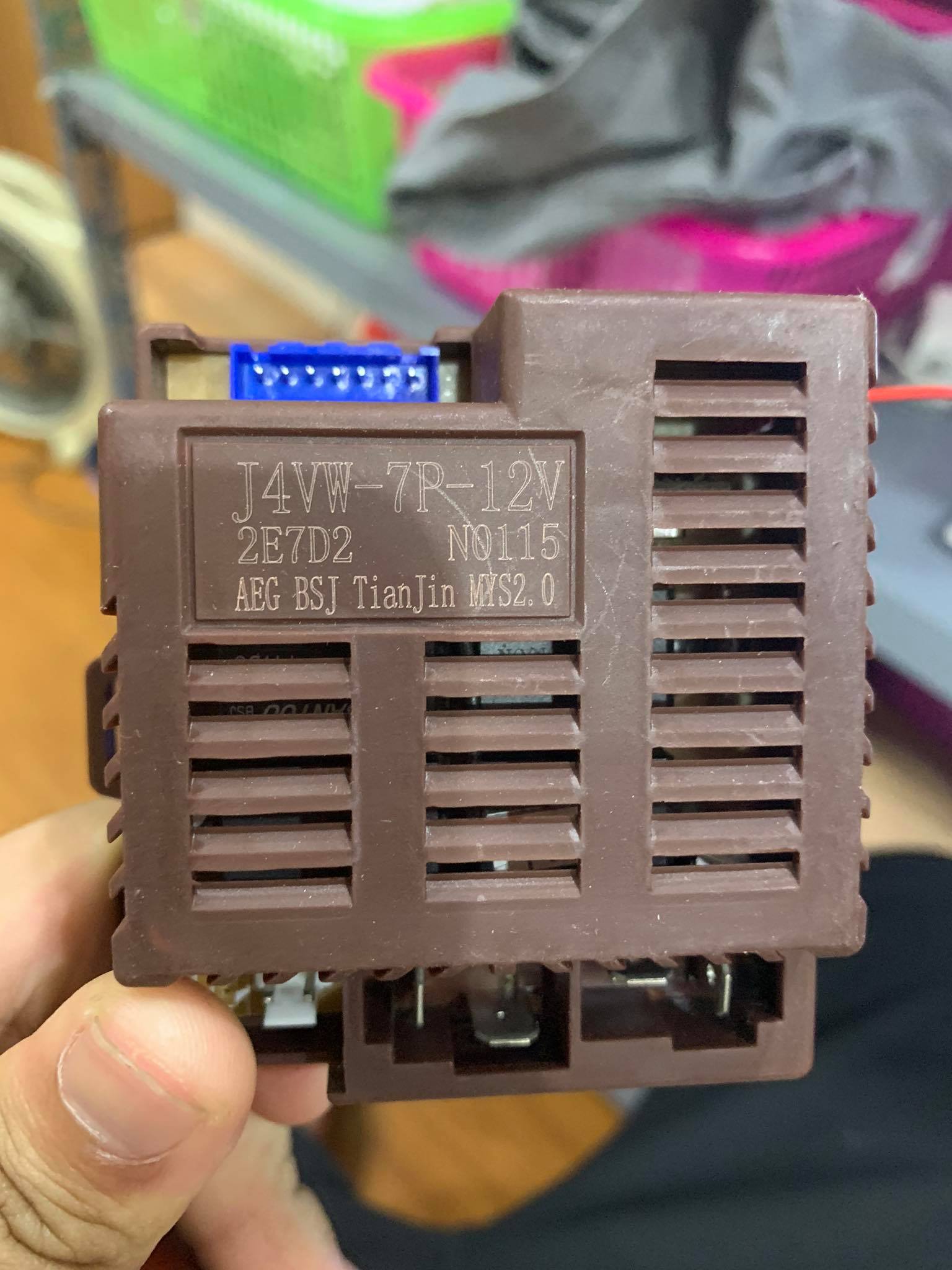 Mạch ô tô điện trẻ em J4W-7b-12v _ Linhkienxanh