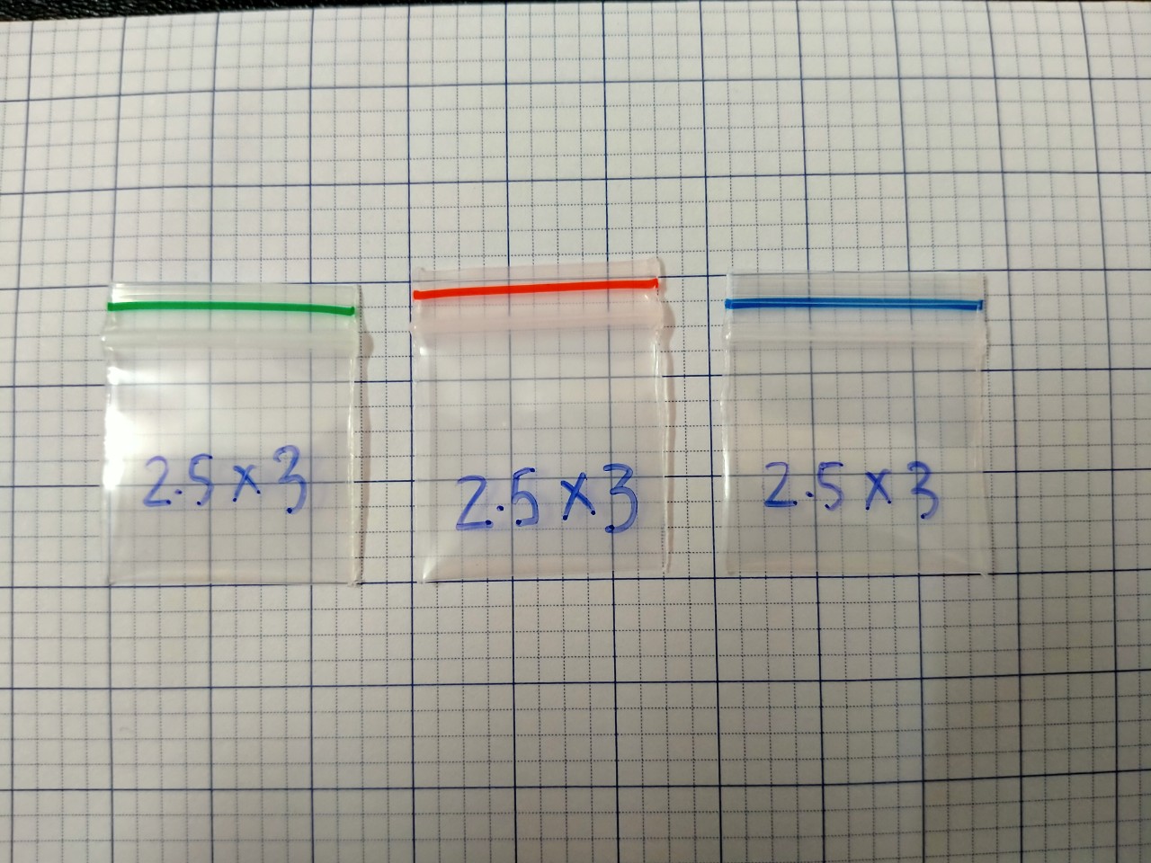 100 cái túi zíp 2.5x3 cm dầy đẹp