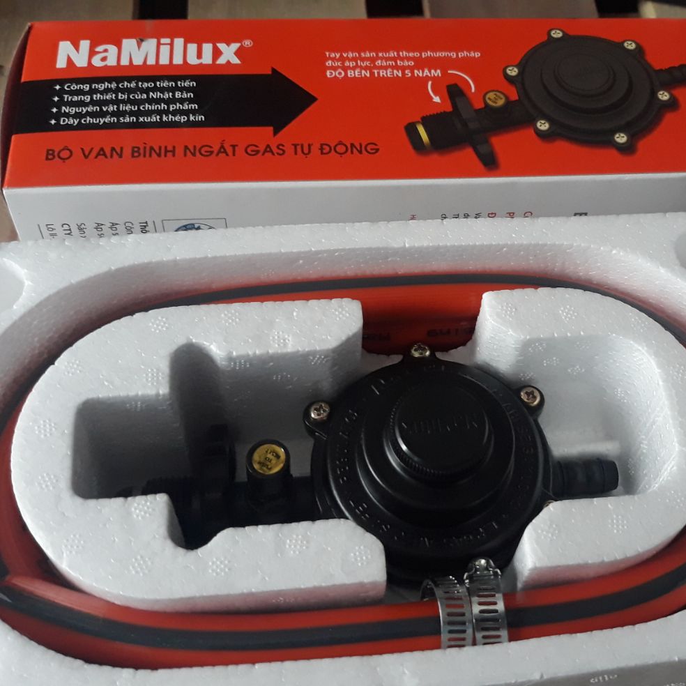 Bộ van dây gas ngắt gas tự động Namilux