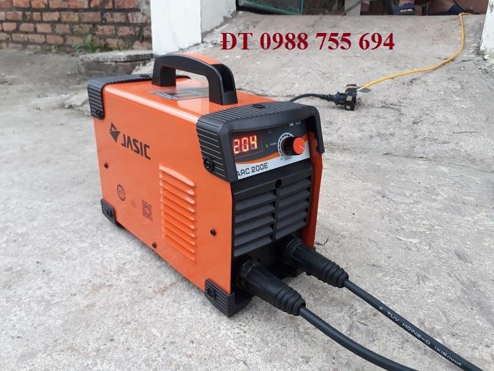 Máy hàn que điện tử Jasic ZX7-200E - Tiêu chuẩn an toàn: IP 21;Cấp độ cách điện: F Trọng lượng: 4 Kg Bảo hành: 18 tháng