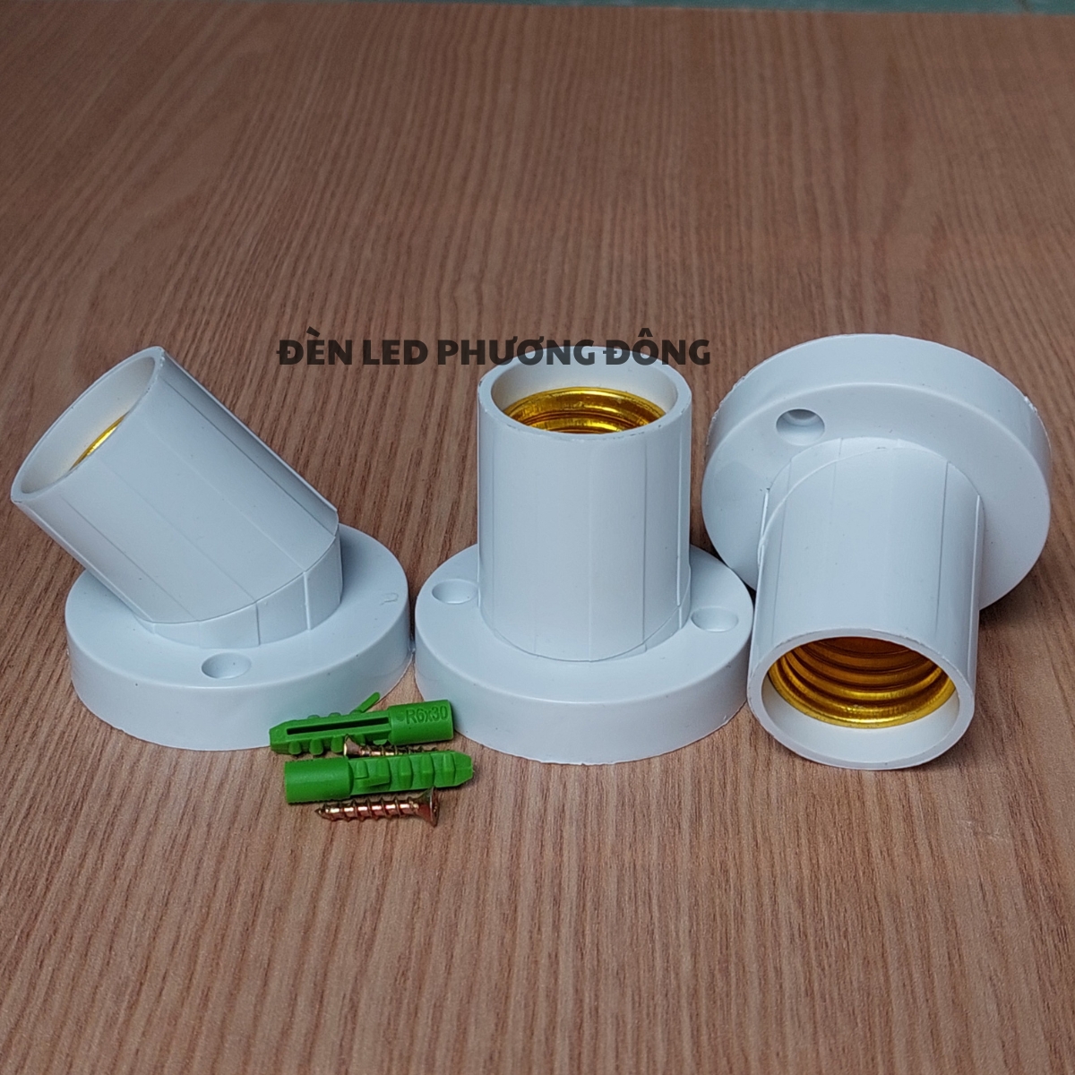 Combo 2 đui đèn xoay thẳng xéo đa năng