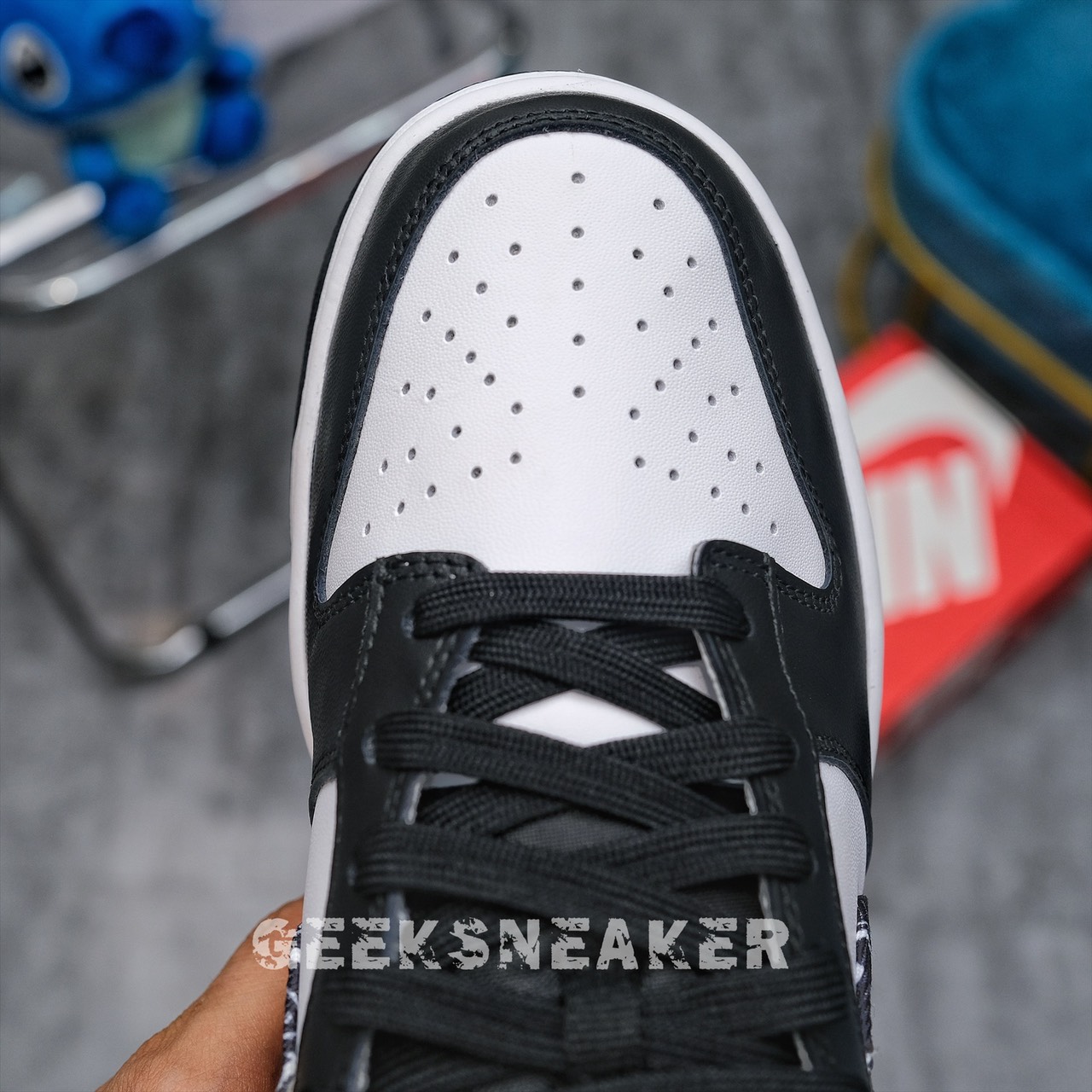 [GeekSneaker] Giày Dunk Low Black Paisley