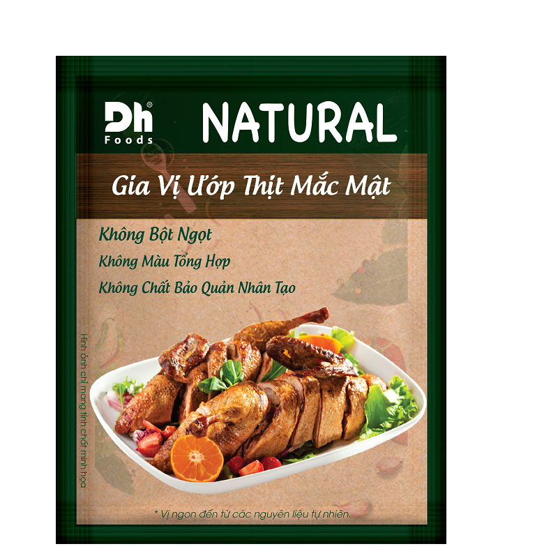 BÁO GIÁ GIA VỊ ƯỚP THỊT CHẨM CHÉO NATURAL DH FOODS 10G | Shopee Lazada Sendo Tiki mới nhất 26 Gia Vị Ướp Thịt Mắc Mật Dh Foods NATURAL 10g | Bách Hóa Bunny's