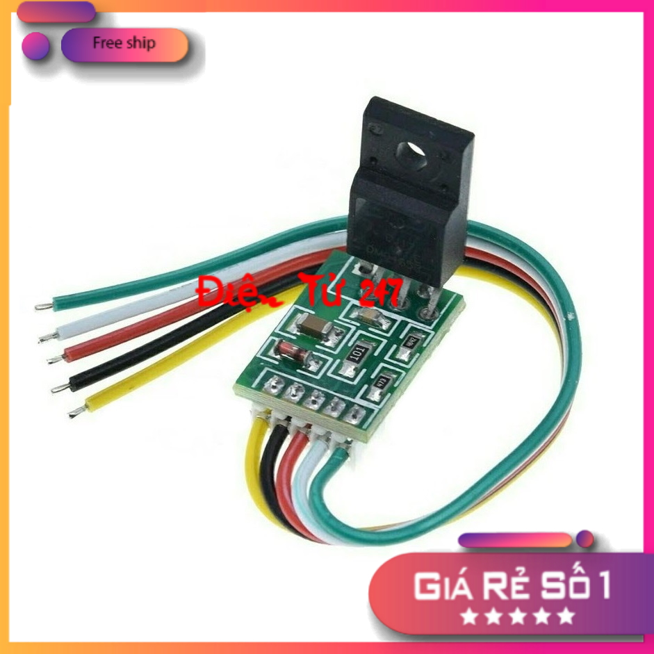 Mạch cấy nguồn 5 dây dùng dm0465r