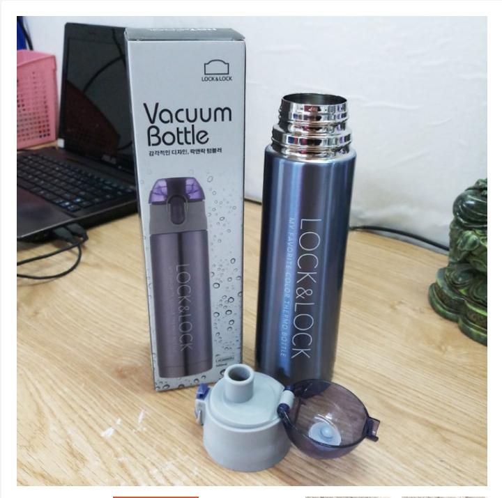 BÌNH GIỮ NHIỆT LOCK&amp;LOCK VACUUM BOTTLE 500ML