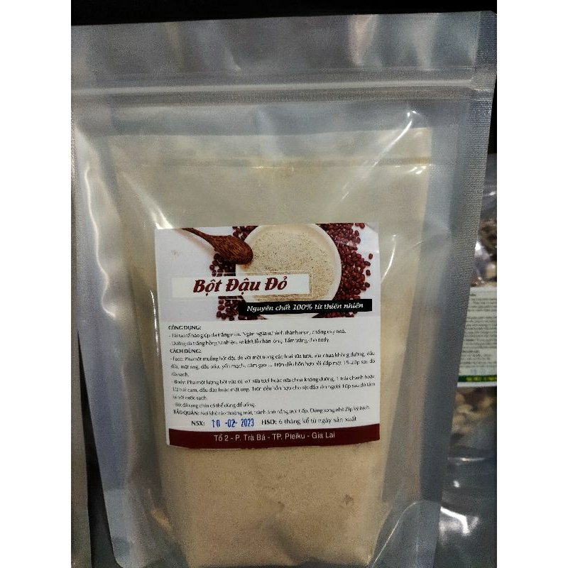1kg Bột đậu đỏ xay mịn đã rang, thơm ngon