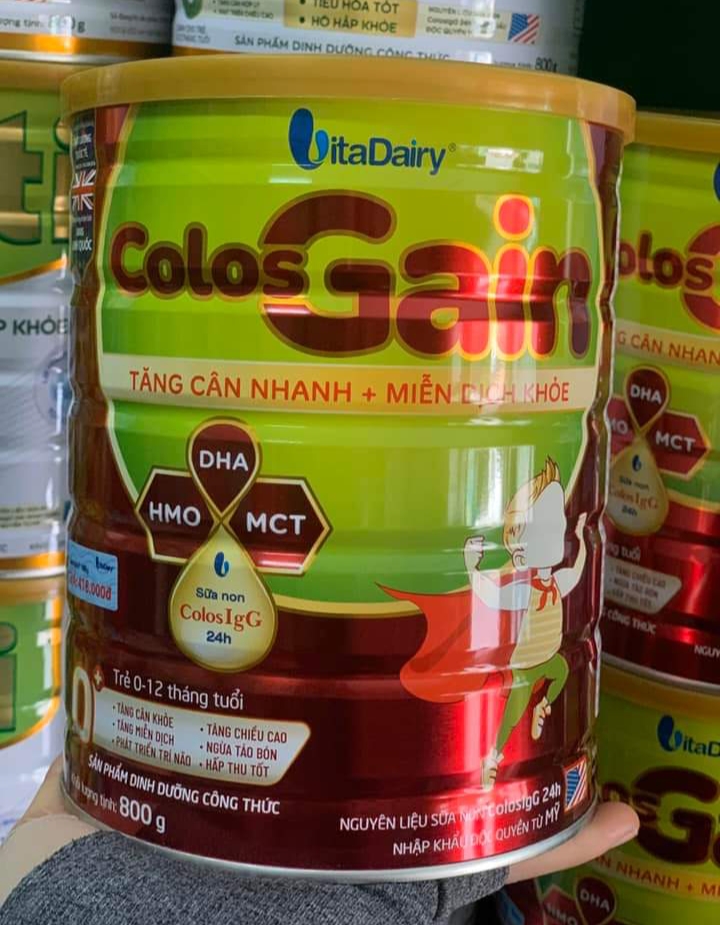 Colos Gain 0+ Milk 800Gr (New Date)