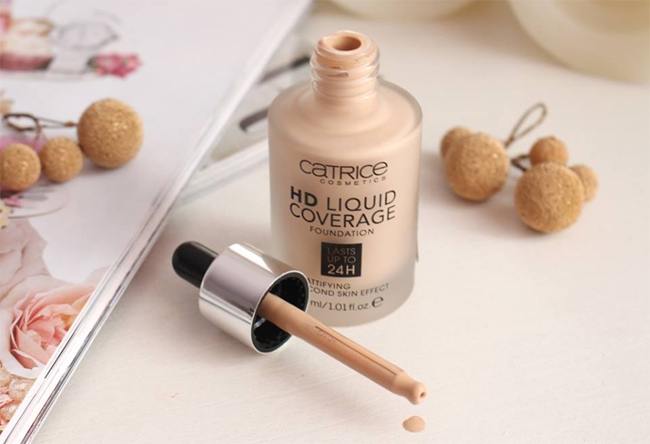 Kem nền trang điểm Catrice HD Liquid Coverage Foundation 30ml