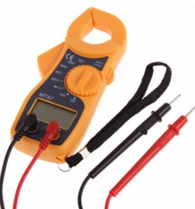 Đồng Hồ Kìm Đo Dòng Điện Ampe Kế MT87 (Kèm Pin Màu Ngẫu Nhiên)