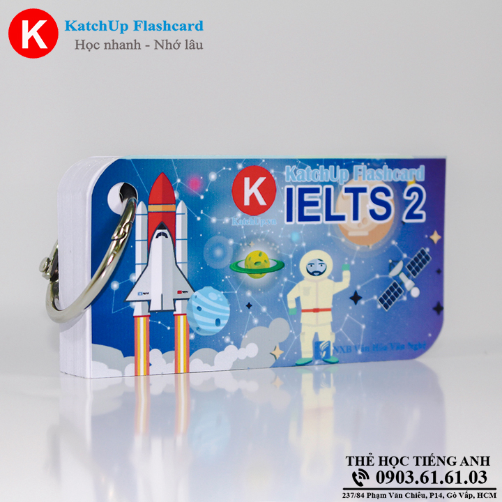 [HCM] Bộ Flashcard Tiếng Anh IELTS A – 3 loại giấy