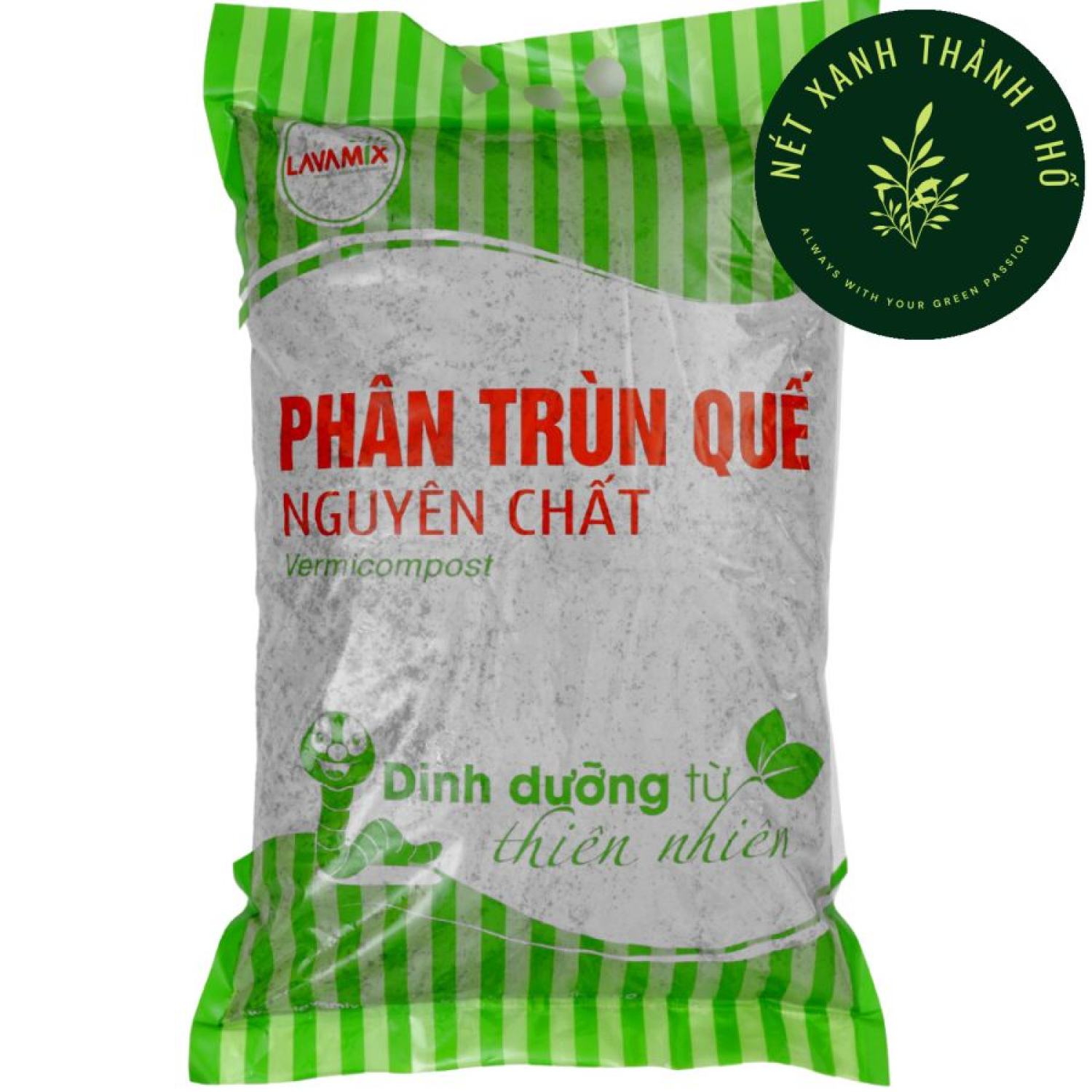 Phân trùn quế nguyên chất Lavamix 2kg