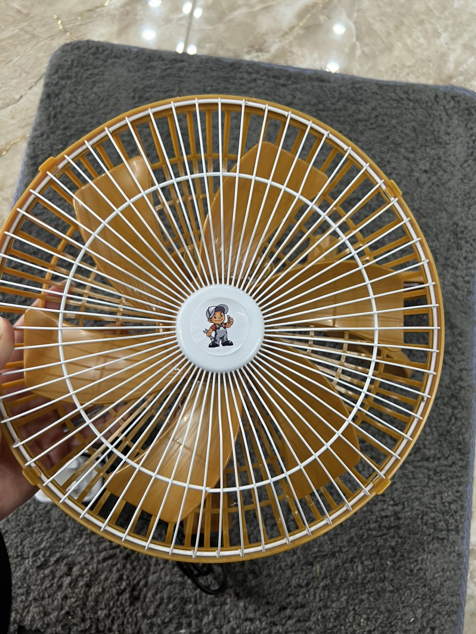 Quạt cabin ô tô 26cm 12v 24v
