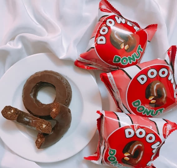 Bánh DONUT Socola - Cực Ngon 10 Cái