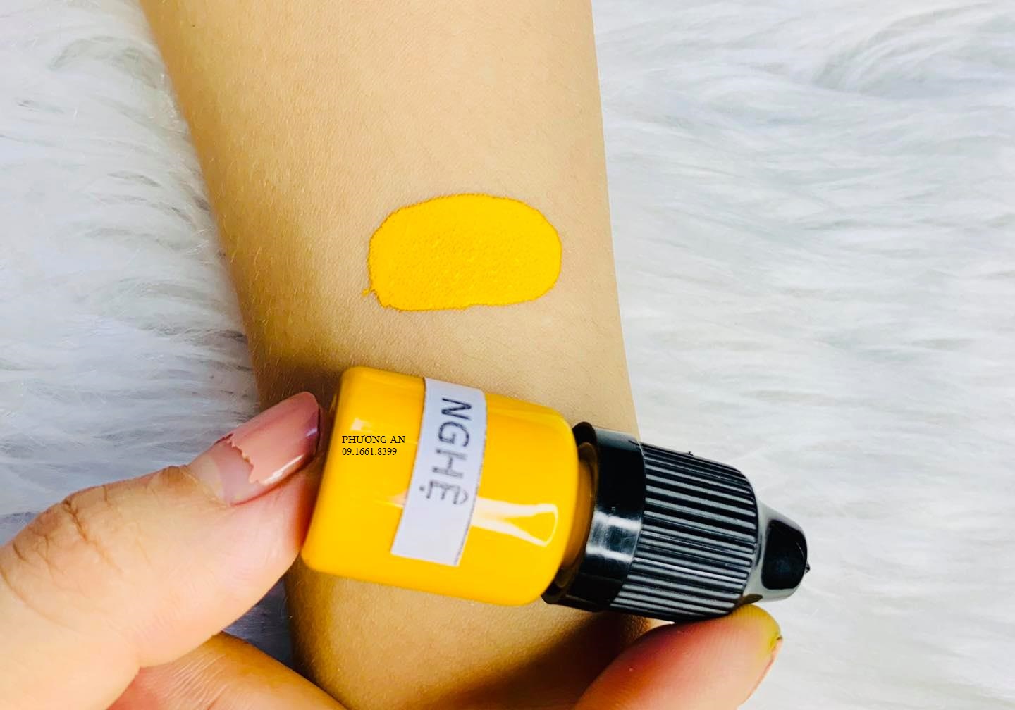 Mực Pha Sẵn Phun Xăm Bong Đậm, Bám Màu