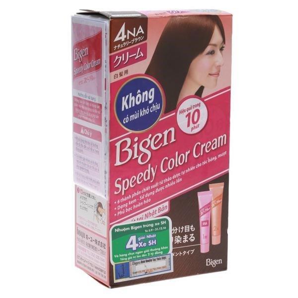 Thuốc Nhuộm Tóc Bigen Speedy 4Na - Màu Nâu